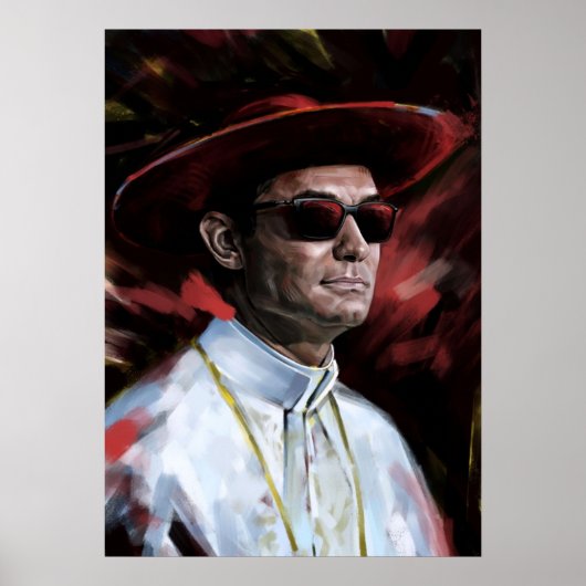 De jonge paus poster (Voorkant)