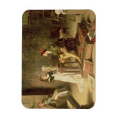 De jonge spaander (olie op doek) magneet (Verticaal)