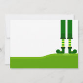 De jonge St. Patrick van de Kabouter Uitnodiging (Achterkant)