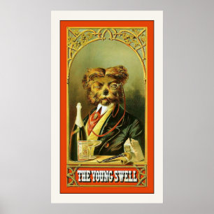 De jonge Swell ~ Tobacco Adverteren Poster