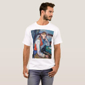 De jongen in de Rode Vest, Cezanne T-shirt (Voorkant volledig)