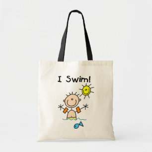 De Jongen van het Cijfer van de stok die ik heb Tote Bag