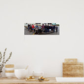 De jongens gaan naar Kentucky. Poster (Keuken)