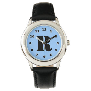 De jongens letten   op gepersonaliseerd brievenR Horloge