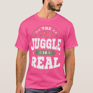 De Jongleertruc Is Echte Goochelaar Kostuum Circus T-shirt