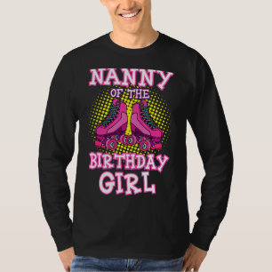 De jongste Schaatsen van de 'Birthday Girl Roller' T-shirt