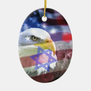 De joodse Amerikaan. Keramisch Ornament