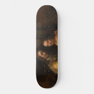 De joodse bride (door Rembrandt) Skateboard