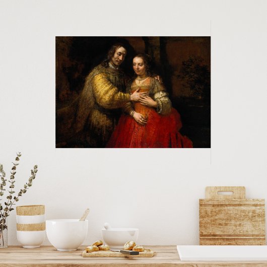 De joodse bride Prints (Keuken)