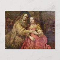 De Joodse bruid (het echtpaar) – Rembrandt van Rij