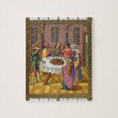 De joodse Passover, facsimile van een 15e-eeuwse m Legpuzzel (Verticaal)