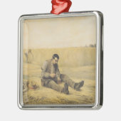 De journalist metalen ornament (Links)