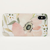 De Joy of White | Waterverf Floral Pattern Case-Mate iPhone Case (Achterkant (horizontaal))