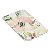 De Joy of White | Waterverf Floral Pattern Magneet (Rechterzijde)