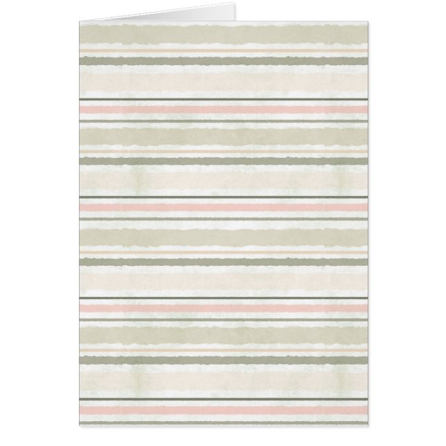 De Joy of White | Waterverf Stripes Patroon (Voorkant)