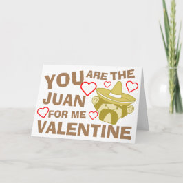 De Juan voor mij Feestdagen Kaart