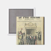 De Jubilee van Louis Pasteur bij de Sorbonne Magneet (Voorkant / Achterkant)