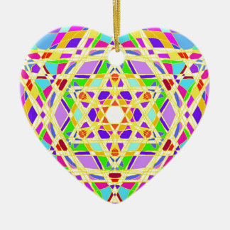 De Judaical vitrail. Keramisch Ornament