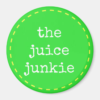 De Juice Junkie - Logo magneet