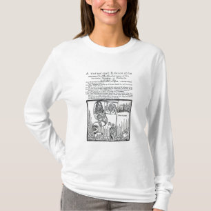 De juiste en precieze verhouding van de wijze waar t-shirt