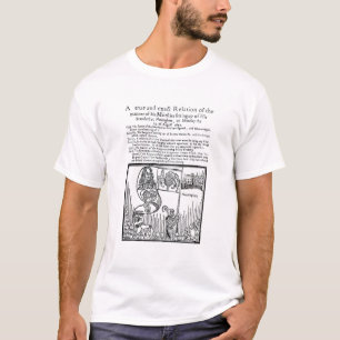 De juiste en precieze verhouding van de wijze waar t-shirt