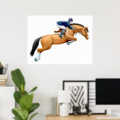 De Jumper-paarse Show afdrukken Poster (Thuiskantoor)