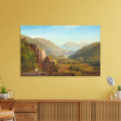 De Juniata rivier, Pennsylvania, door Thomas Moran Canvas Afdruk (Insitu (Woonkamer))