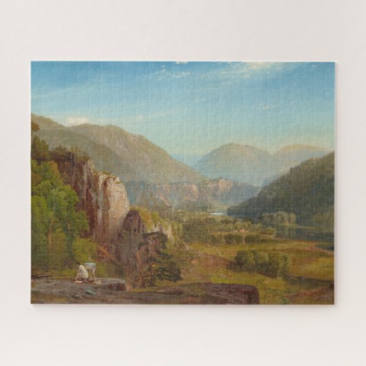 De Juniata rivier, Pennsylvania, door Thomas Moran Legpuzzel (Horizontaal)