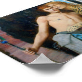 De jurken, Fernand Khnopff Poster (Hoek)