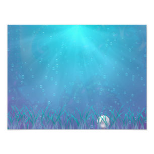 De juweel van de Foto van het Zee Druk Afdruk