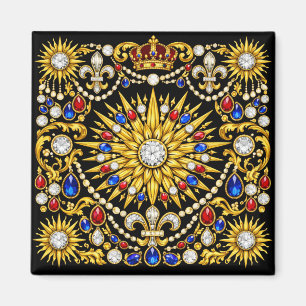 De juwelen van het paleis van de Zonnekoning Versa Magneet