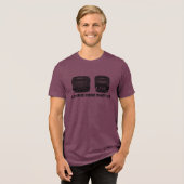 De K80 Tri-Blend Shirt (Voorkant volledig)