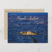 De Ka'aba in Mekka, Saoedi-Arabië Briefkaart (Voorkant / Achterkant)