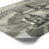 De Kaaba, Mekka, 19e eeuw Poster (Hoek)