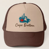 De kaap Bretons Nova Scotia past het pet van (Voorkant)
