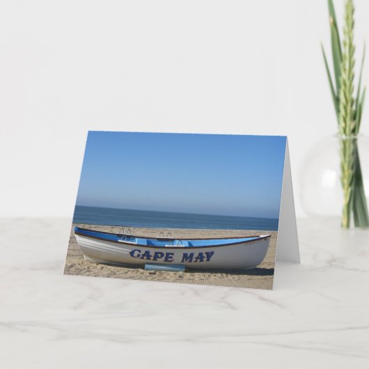 De Kaap van de boot * mag, NJ Kaart (Voorkant)