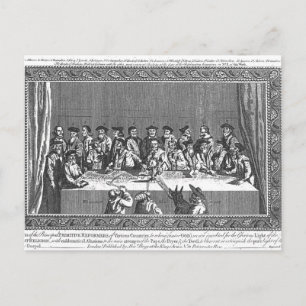 De kaars van de Hervorming zijn verlicht" Briefkaart