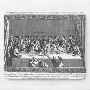 De kaars van de Hervorming zijn verlicht" Muismat