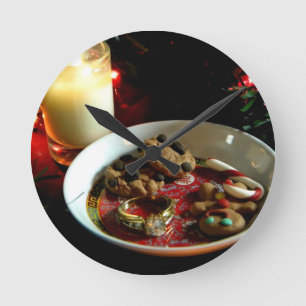 De Kaars van het Koekje van Kerstmis Ronde Klok