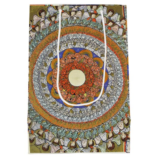 De kaarsjes van Angels (Hildegard von Bingen) Medium Cadeauzakje (Achterkant)