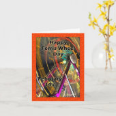 De Kaart 14 van de Nota van de Dag van het (Gele Bloem)