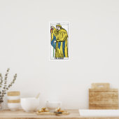 De Kaart Hermit Tarot Poster (Keuken)
