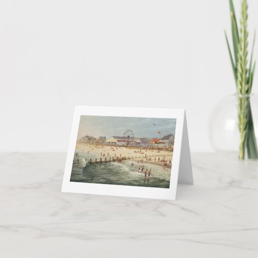 De Kaart McGehee van het "Oude Strand Rehoboth" (Voorkant)