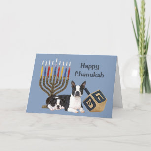 De Kaart Menorah Dreidel1 van de Chanoeka van
