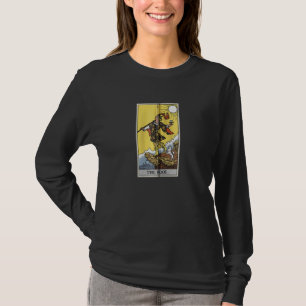 De Kaart Pagan Witch Occult Fortune Div T-shirt
