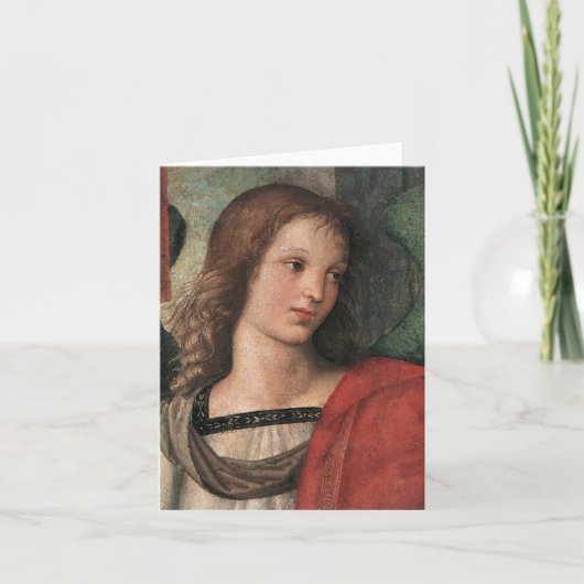 De Kaart Raffaello Sanzio van de Nota van de Engel (Voorkant)