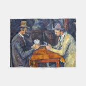 De Kaart speelt, Cezanne Fleece Deken (Voorkant (Horizontaal))