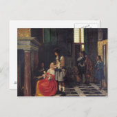 De Kaart spelers, c.1663-65 (Voorkant / Achterkant)