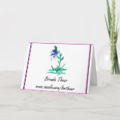 De Kaart van aceoVaderdag van de haan (Achterkant)