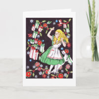 De kaart van "Alice in de Hel van de Vakantie"
